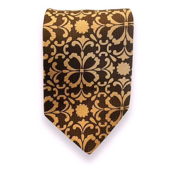 Vintage Towncraft Patterned Wide Tie - Picture 1 of 3